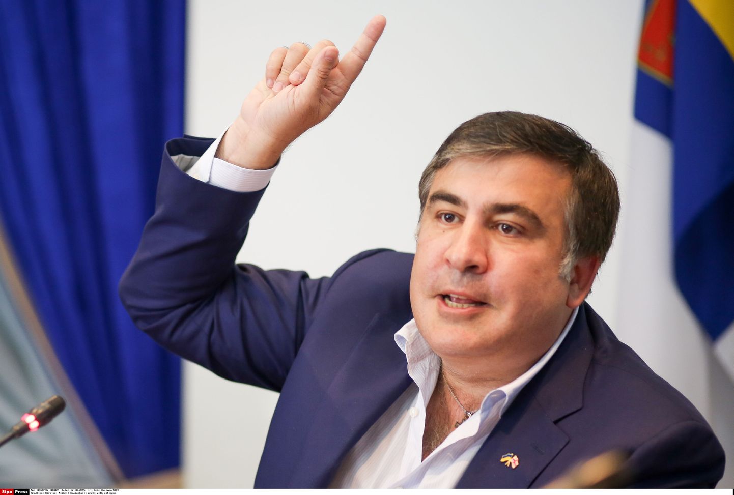 Endine Gruusia president, praegune Ukraina Odessa oblasti kuberner Mihheil Saakašvili