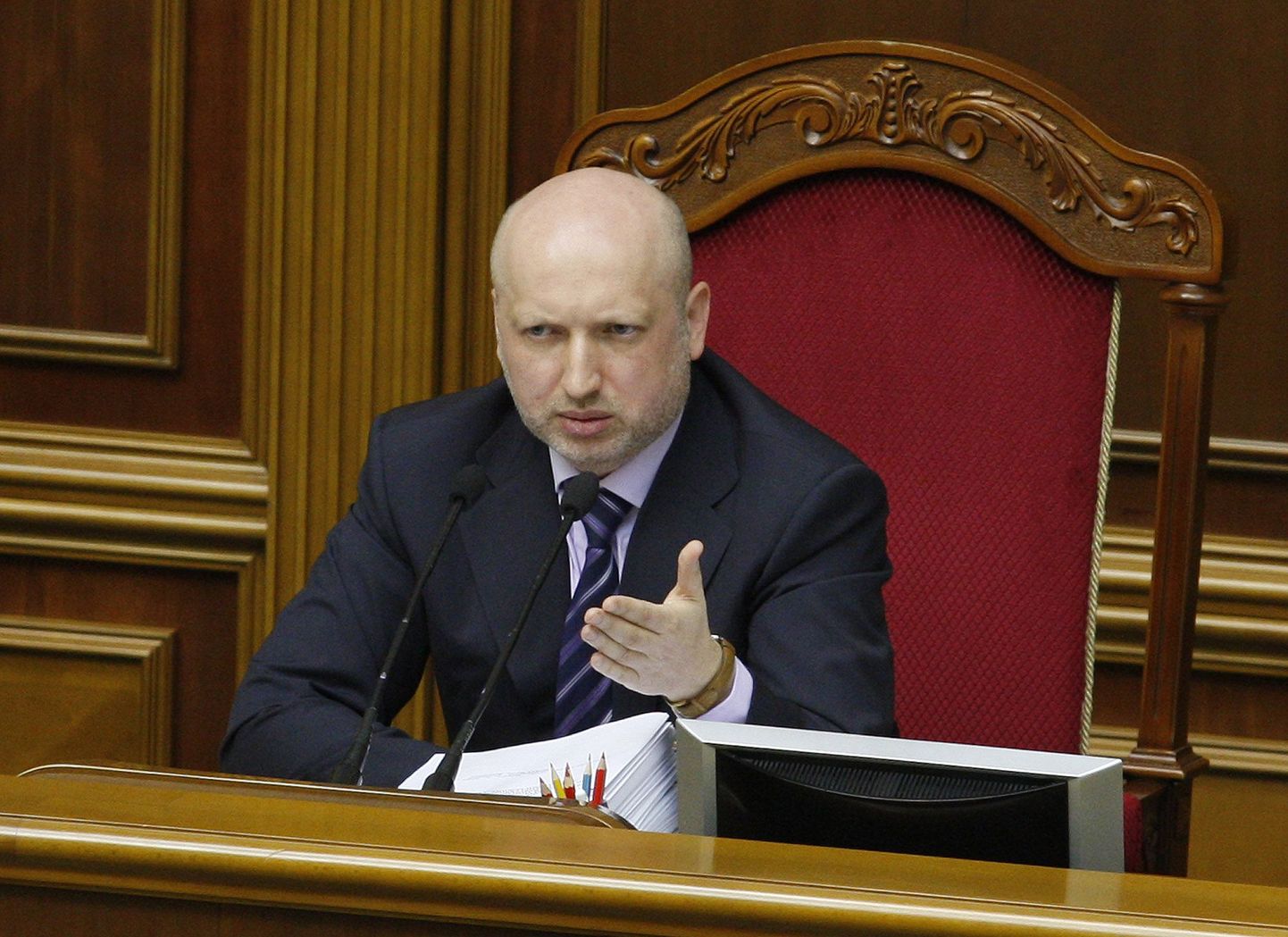 Ukraina presidendi kt Oleksandr Turtšõnov.