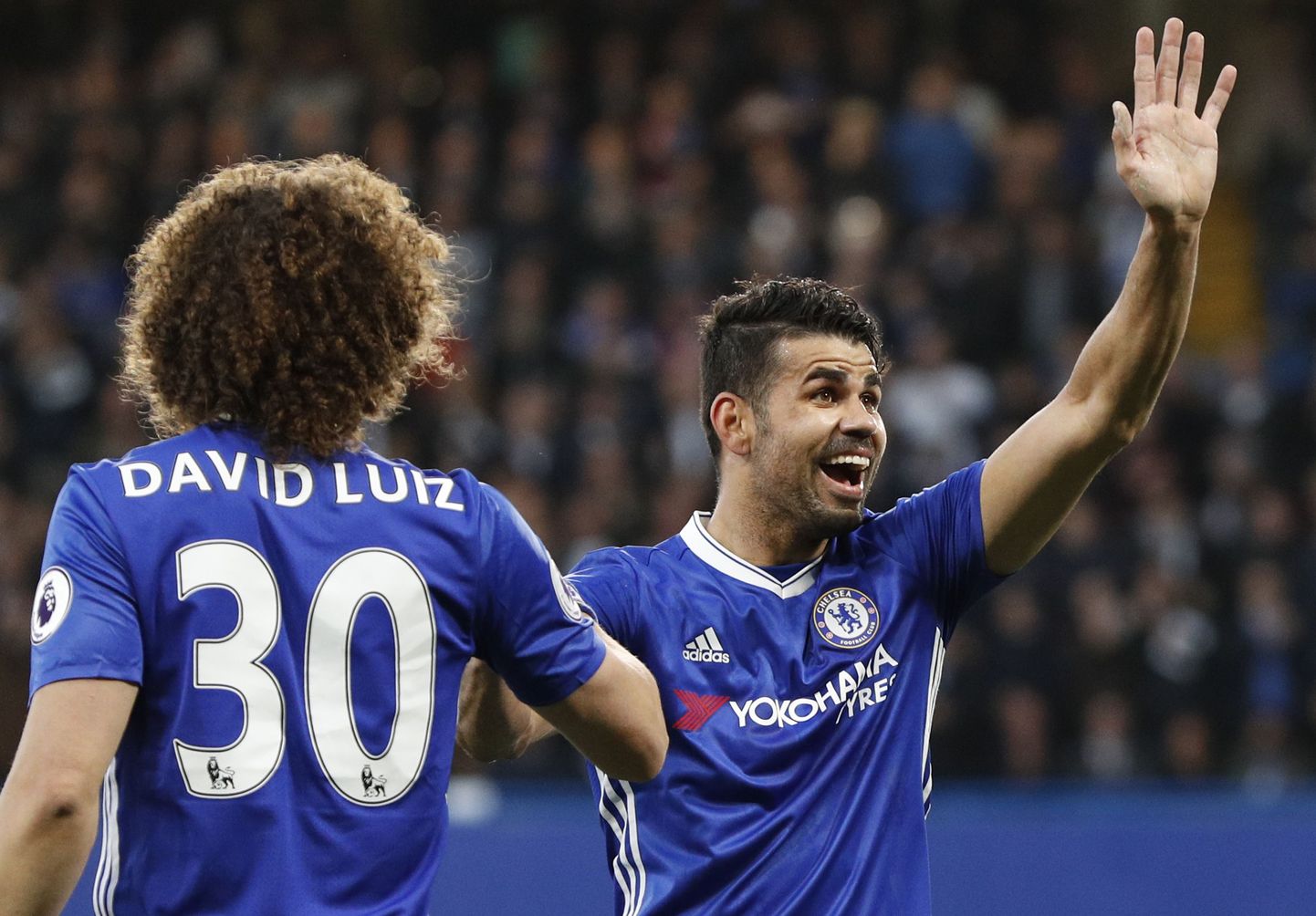 Diego Costa avas tähtsas mängus Chelsea eest skoori.