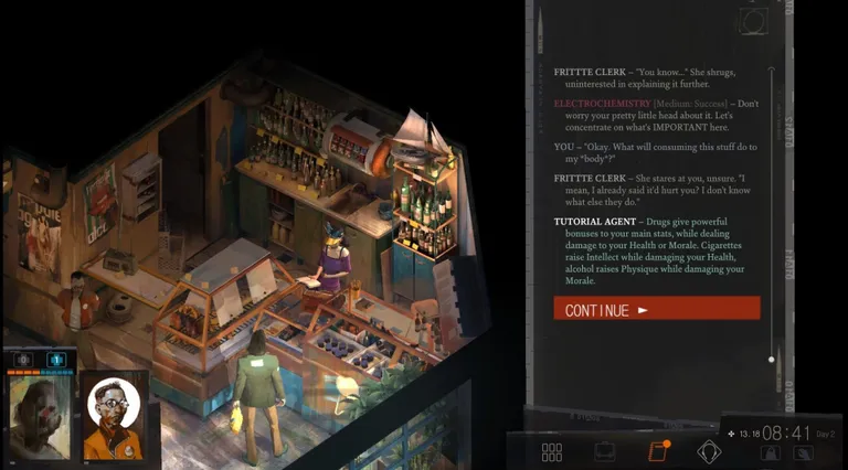 «Disco Elysium».