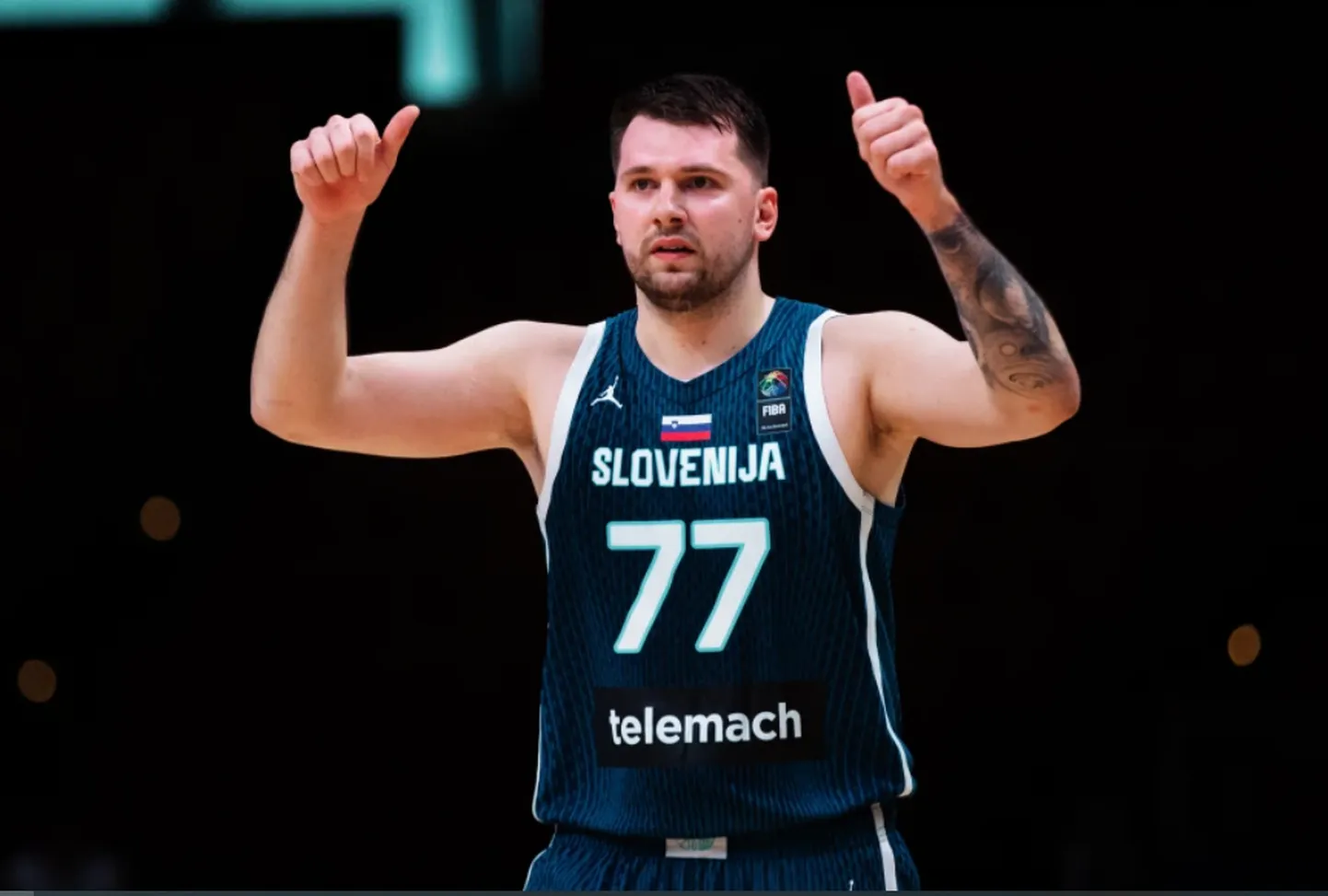 Slovēnijas basketbolists Luka Dončičs