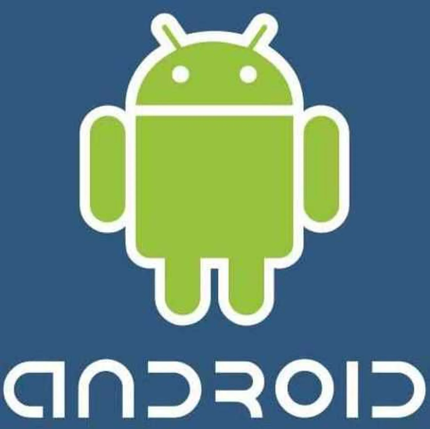 Mobiiliplatvormi Android logo.
