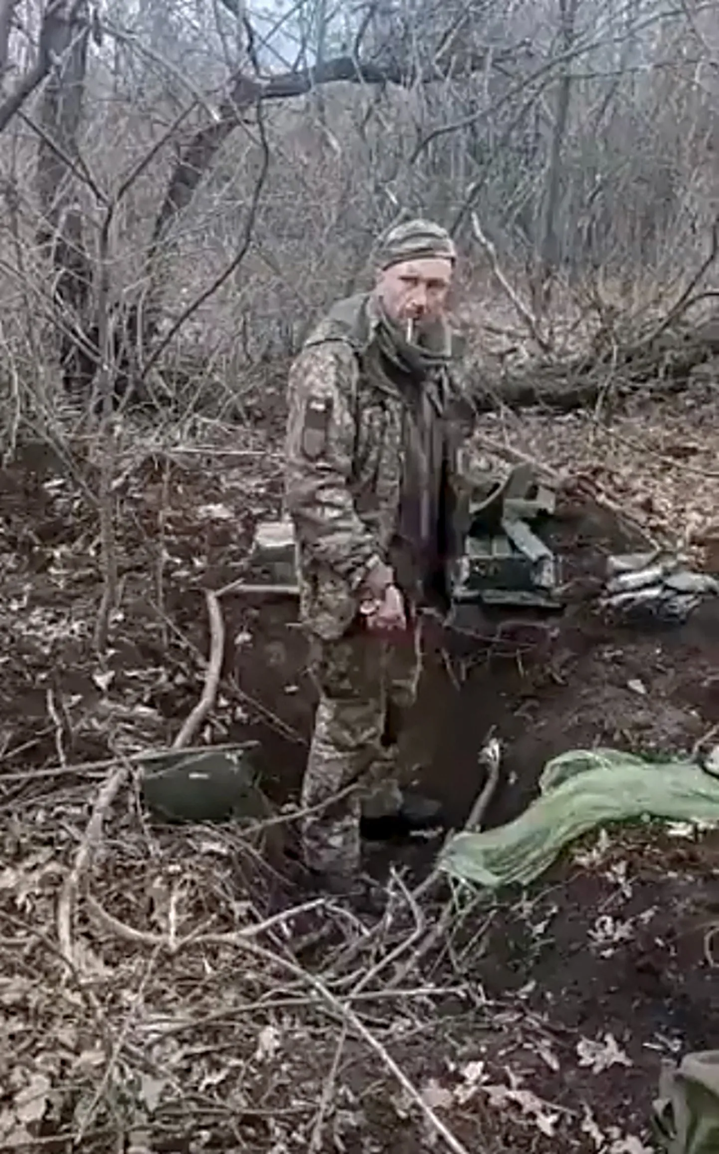 Tapetud Ukraina sõjavang Timofi Mõkolajevõtš Šadura.