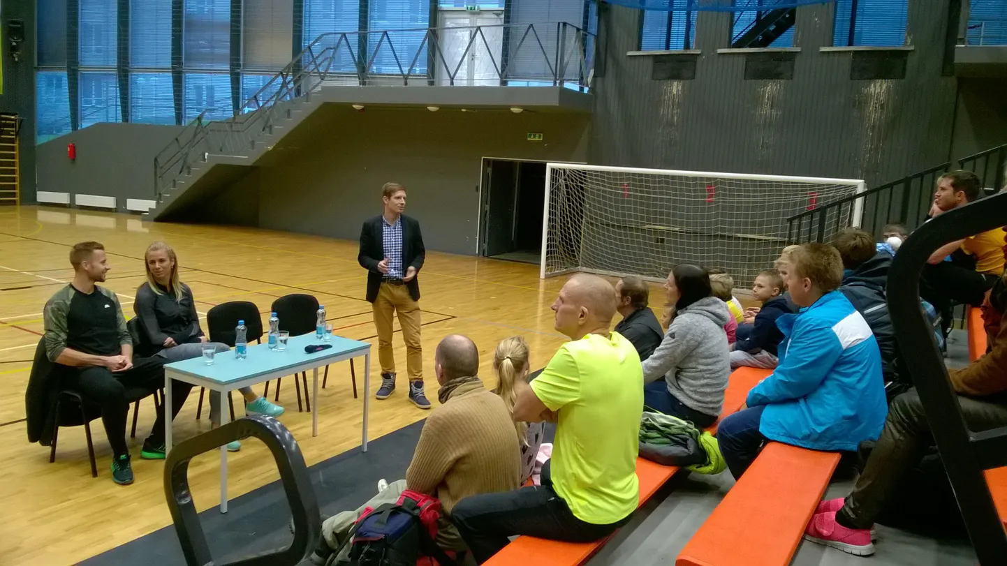 Kohtumine tippsportlaste Grit Šadeiko ja Rasmus Mägiga Paides