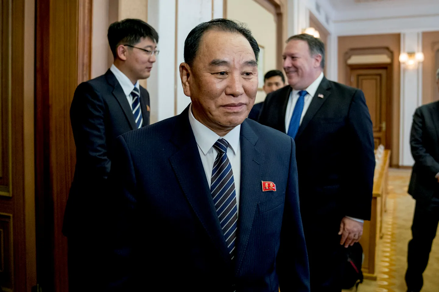 USA välisministri Mike Pompeo kolleeg Põhja-Korea tuumakõnelustel Kim Yong-chol.