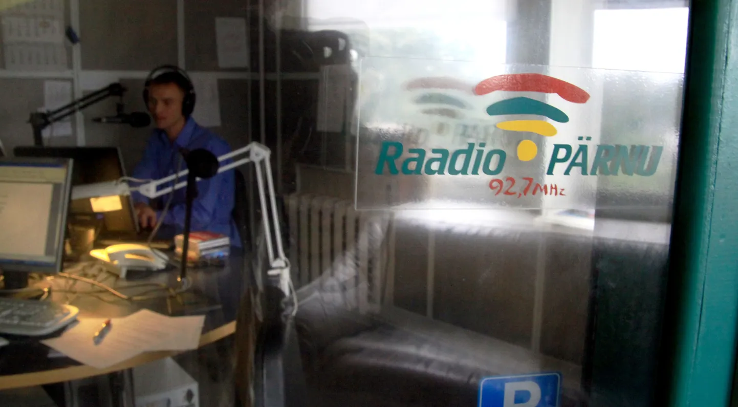 Raadiostuudio.