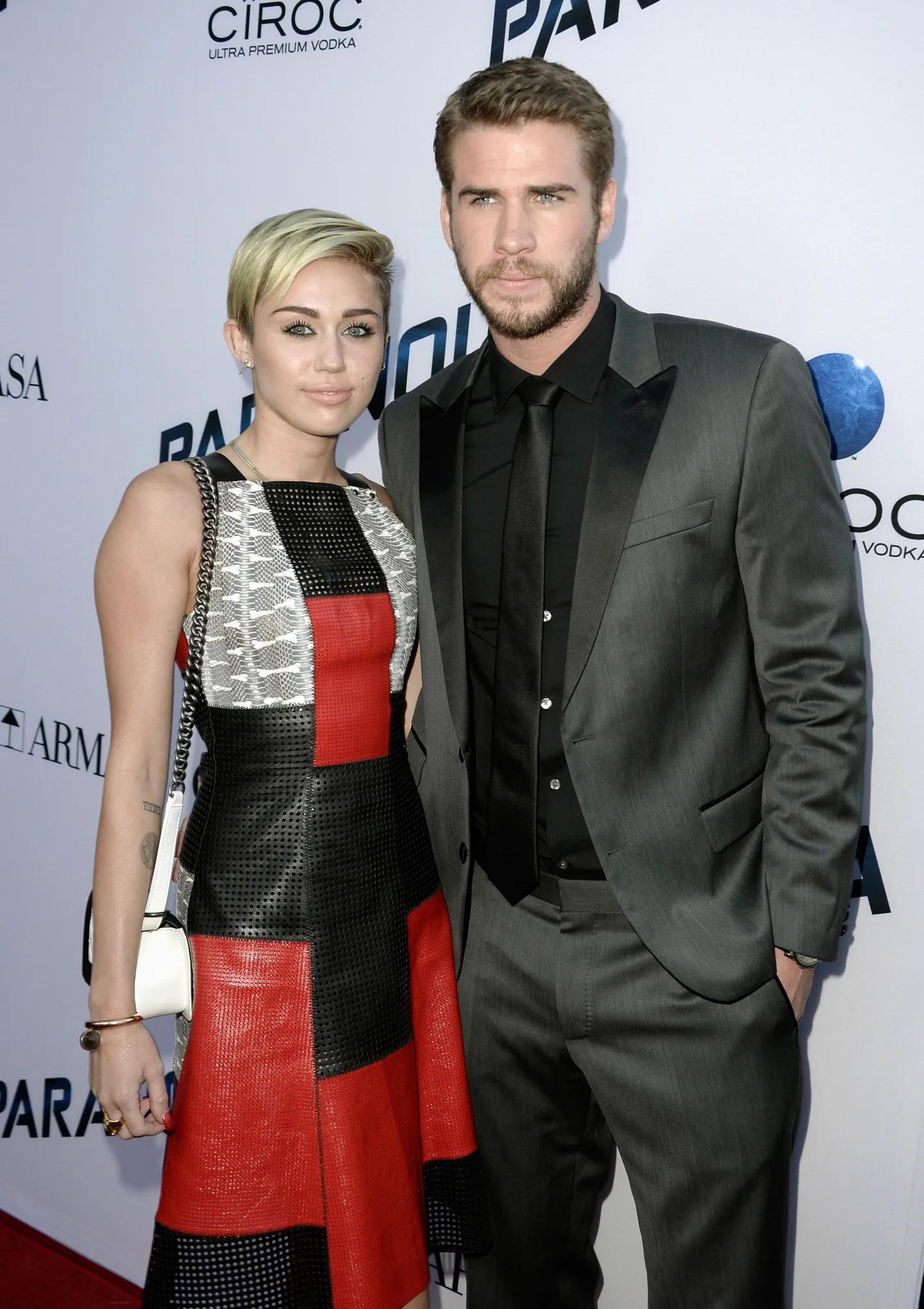 Miley Cyrus ja Liam Hemsworth.