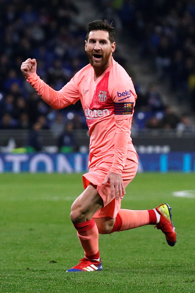 Lionel Messi 8. detsembril 2018 FC Barcelona ja Espanyoli mängul