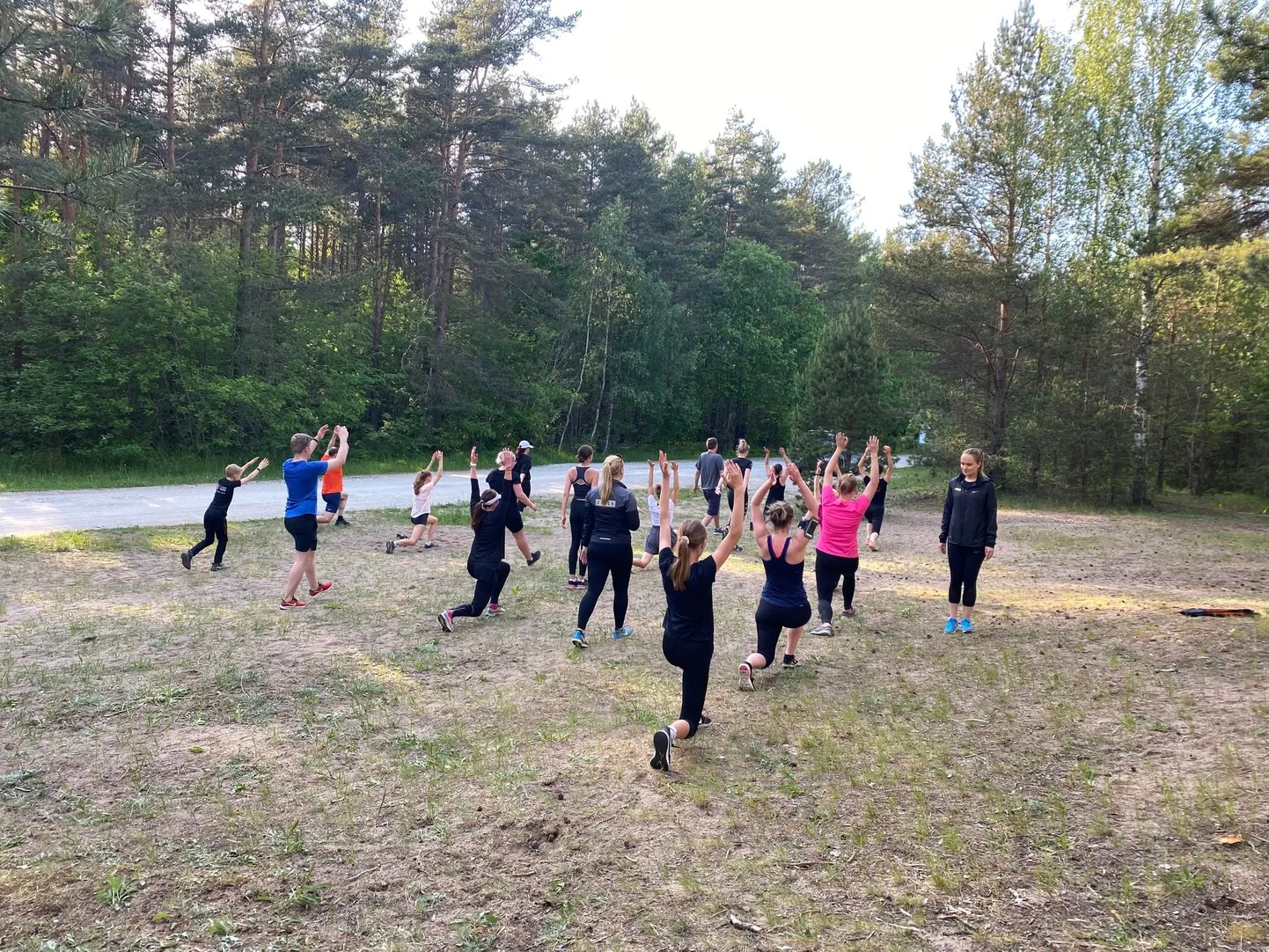 Suvised treeningud Nõmmel.