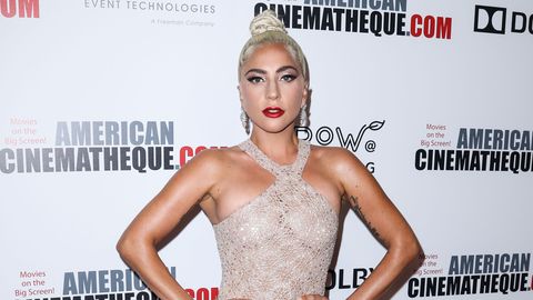 Вива ла Дива! Леди Гага вышла на красную дорожку в прозрачном платье