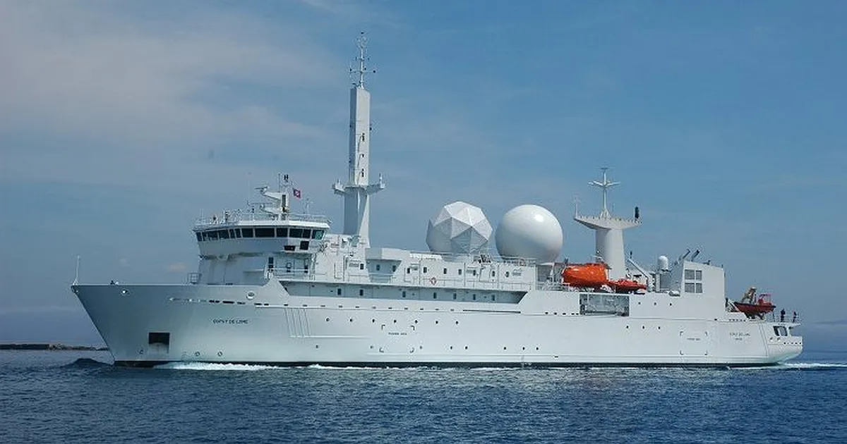 France Deploys Intelligence Vessel to Monitor Russian Naval Activities
