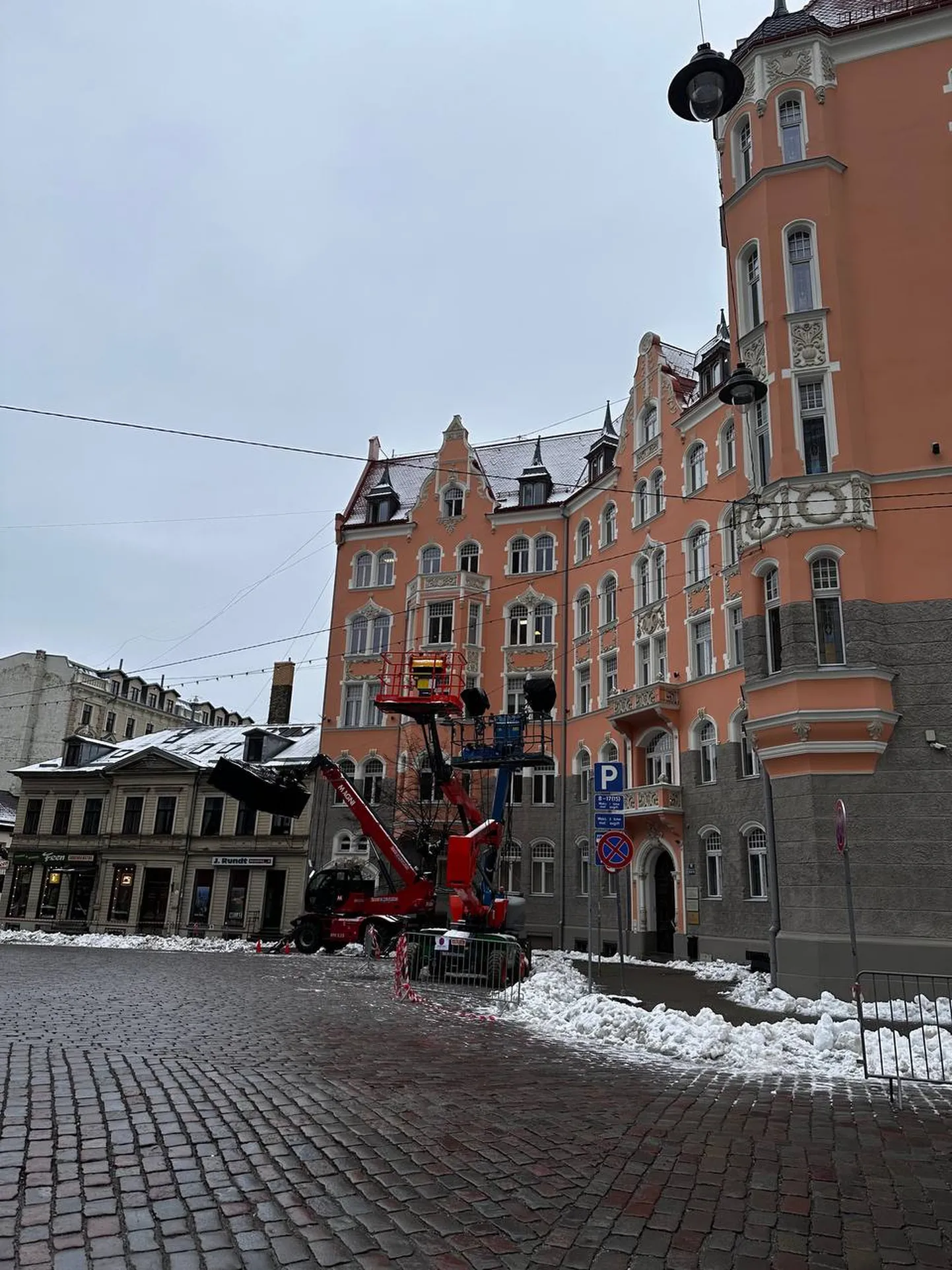 В Риге снимают кино