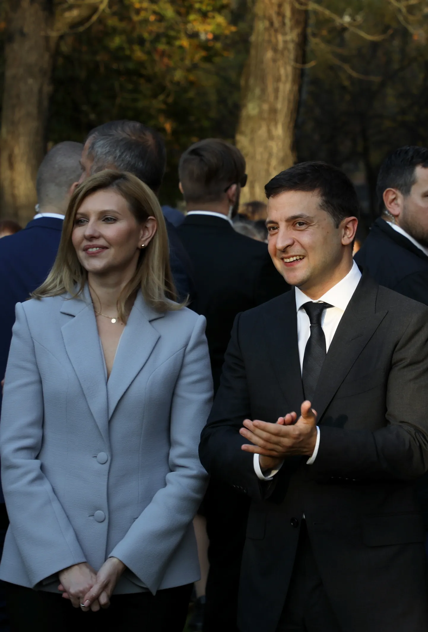 Елена и Владимир Зеленские