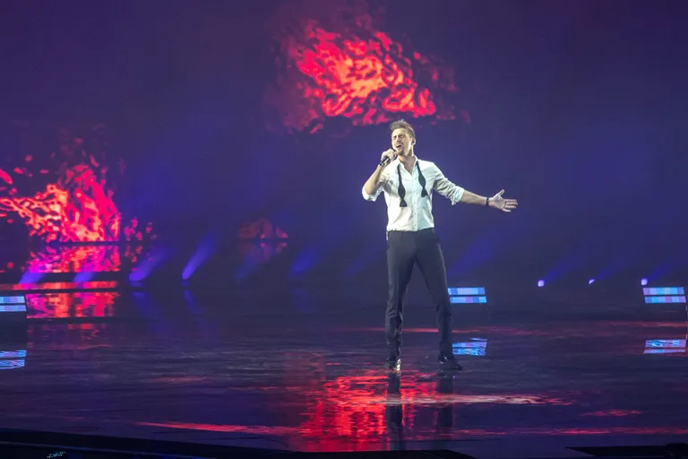 19.05.2021, Rotterdam. Eurovisiooni teise poolfinaali proov