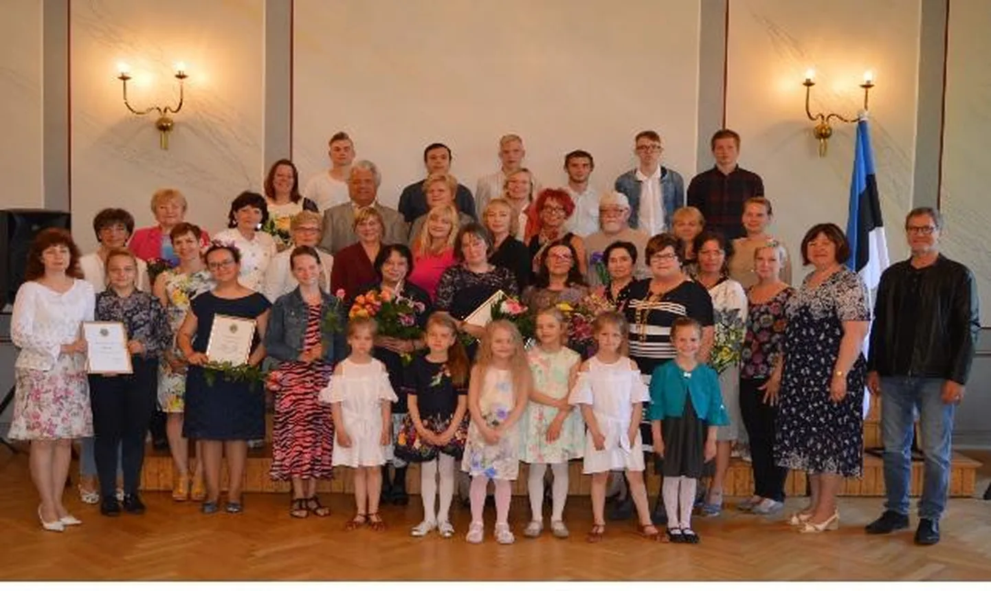 Ühispilt 2017. aasta maailmaparandajate tunnustamiselt.