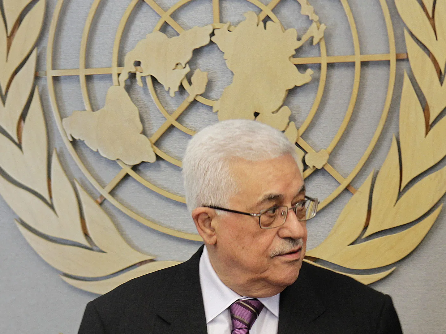 Глава Палестинской национальной администрации Махмуд Аббас.