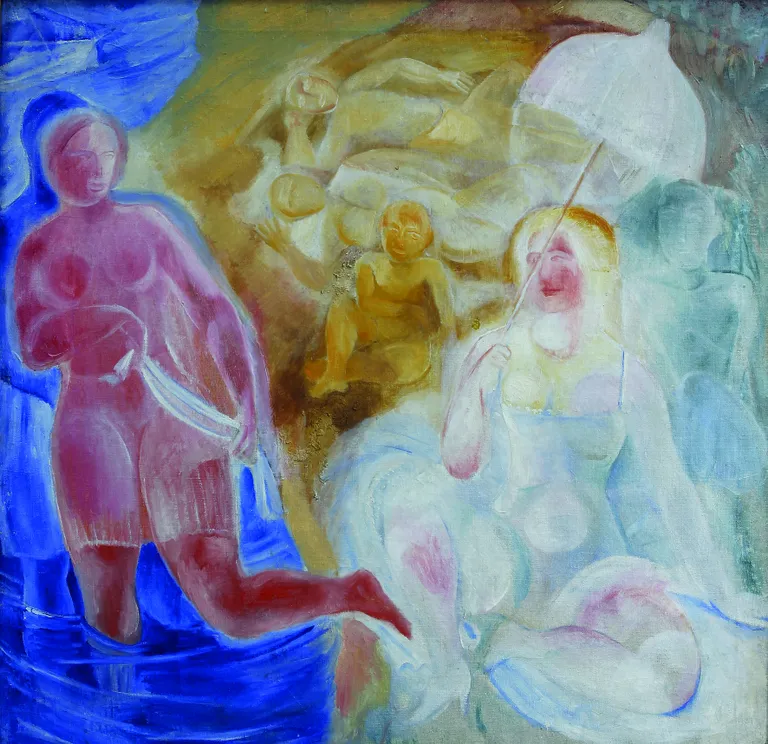 Виктор Пальмов. Пляж. 1926. Мистецький арсенал.