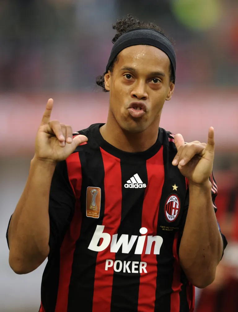 Ronaldinho AC Milani ründajana 2008