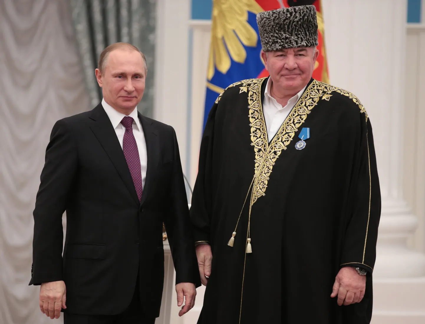 Исмаил Бердыев и Владимир Путин.