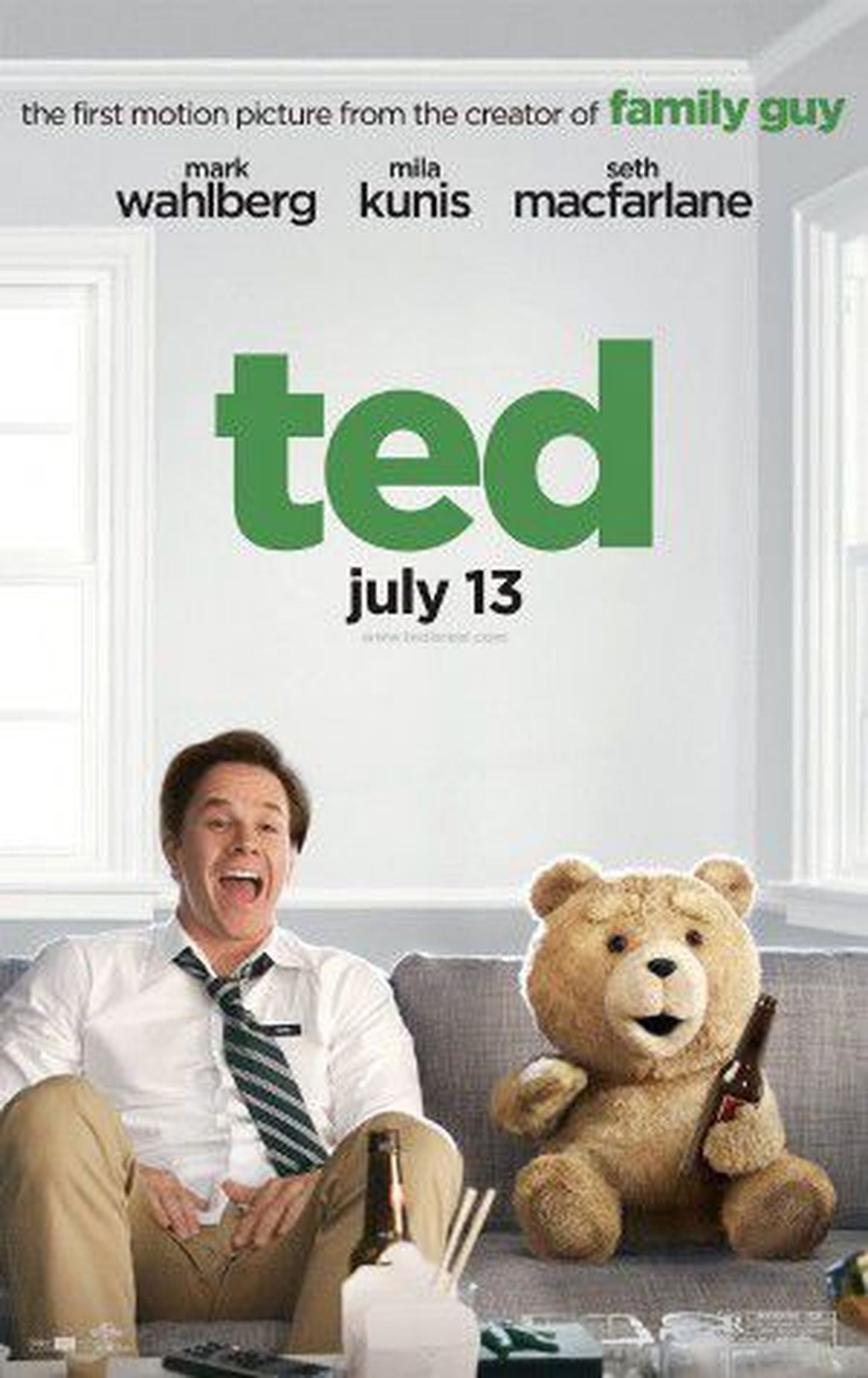Постер к фильму "Третий лишний" ("Ted").