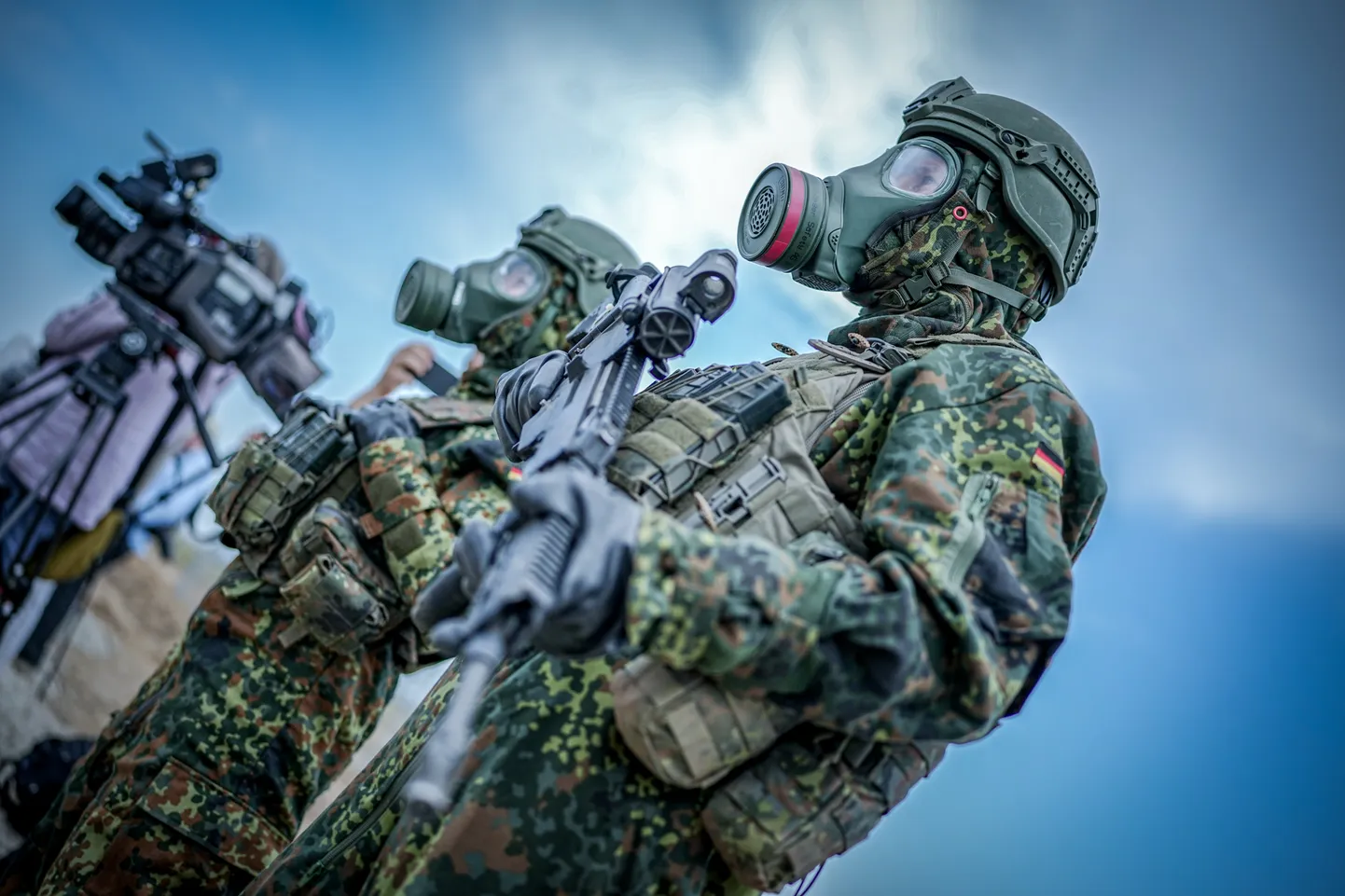 Bundeswehri sõdurid Leedus toimuvatel õppustel, 2024. a.
