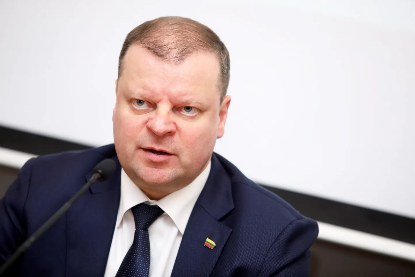 Leedu peaminister Saulis Skvernelis.