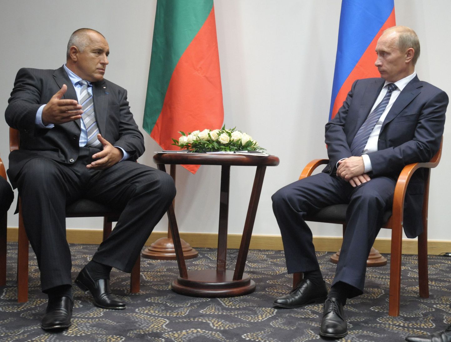 Bulgaaria peaminister Bojko Borisov kohtus Vene valitsusjuhi Vladimir Putiniga septembris.