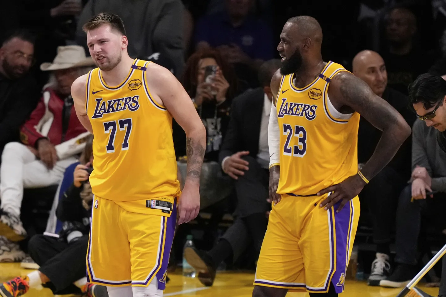 Luka Doncici ja LeBron Jamesi hooaeg sai läbi.
