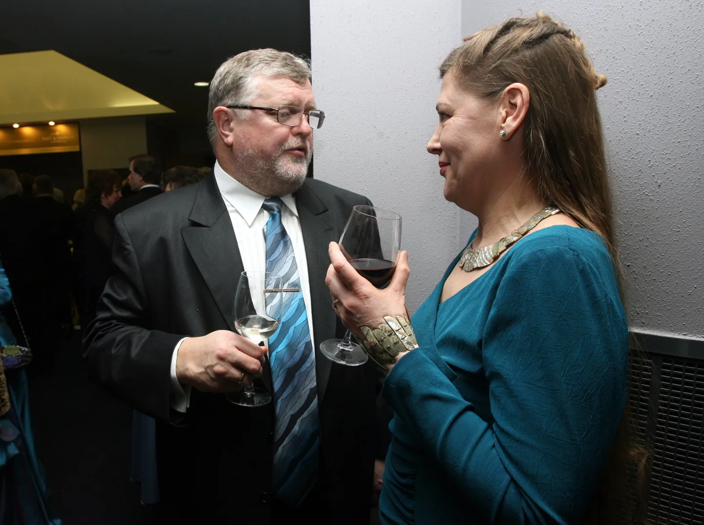 Perekond Reiljan eelmisel aastal toimunud presidendi vastuvõtul.