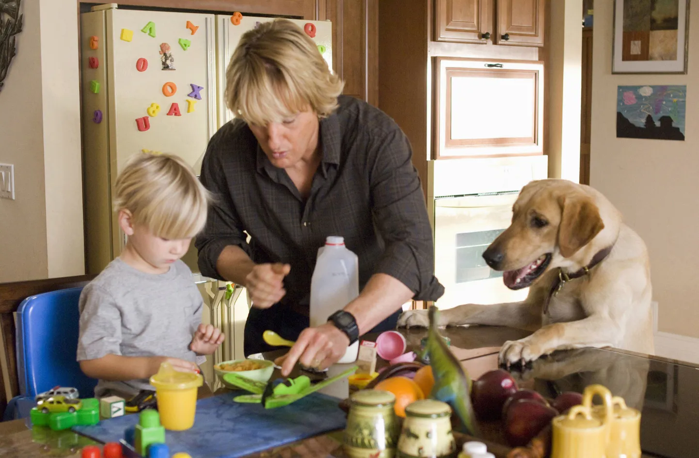 Owen Wilson filmis «Marley ja mina»