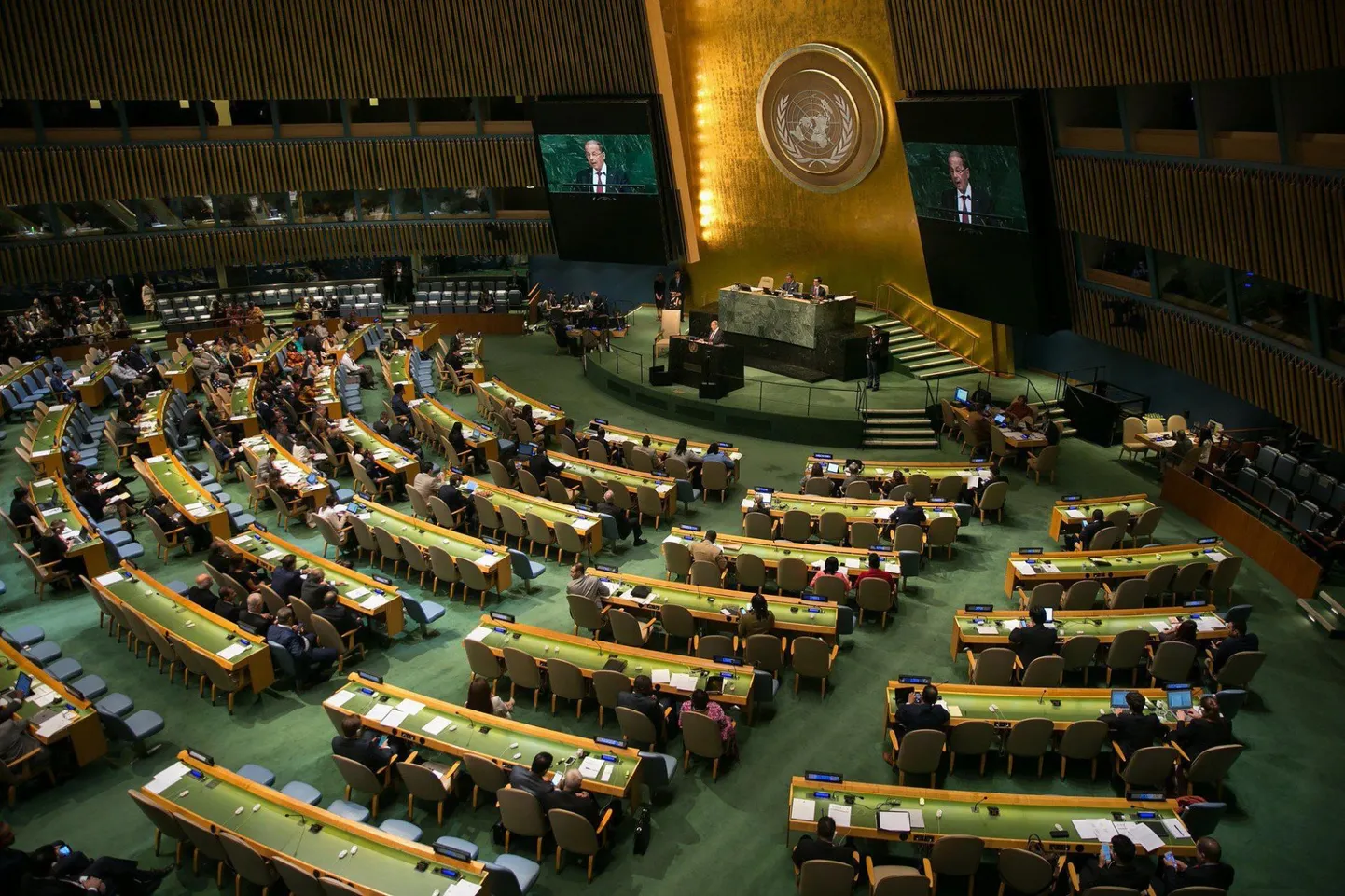 ÜRO Peaassamblee. 