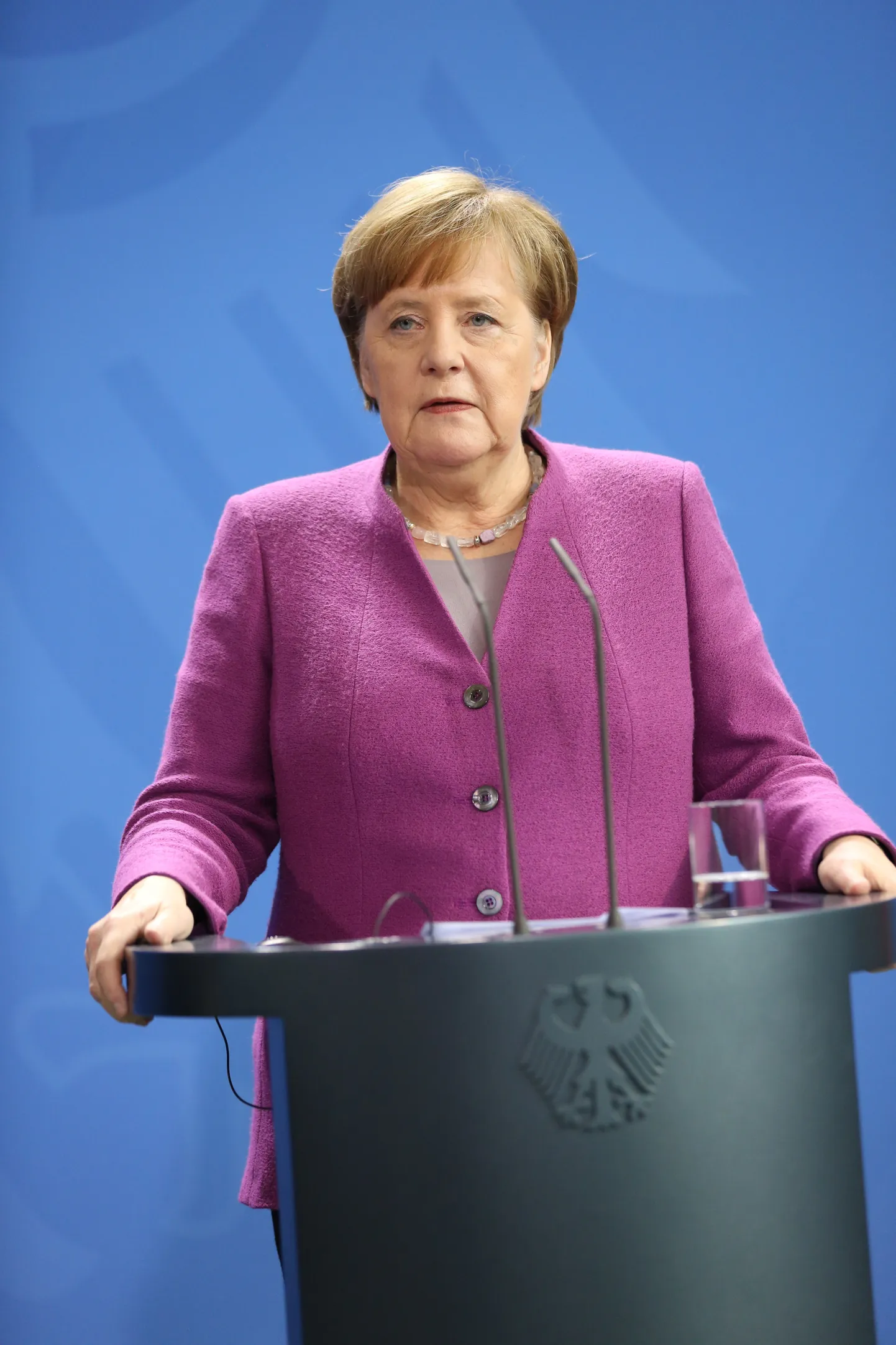 Angela Merkel.