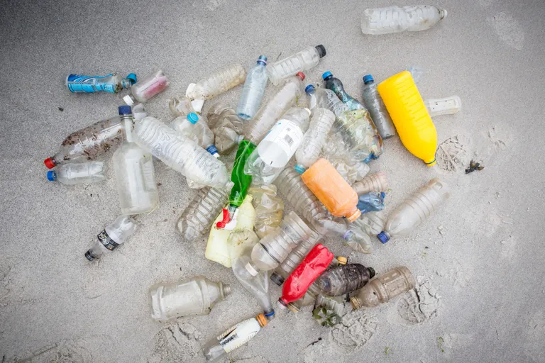 Ookeanist leitud plastik.