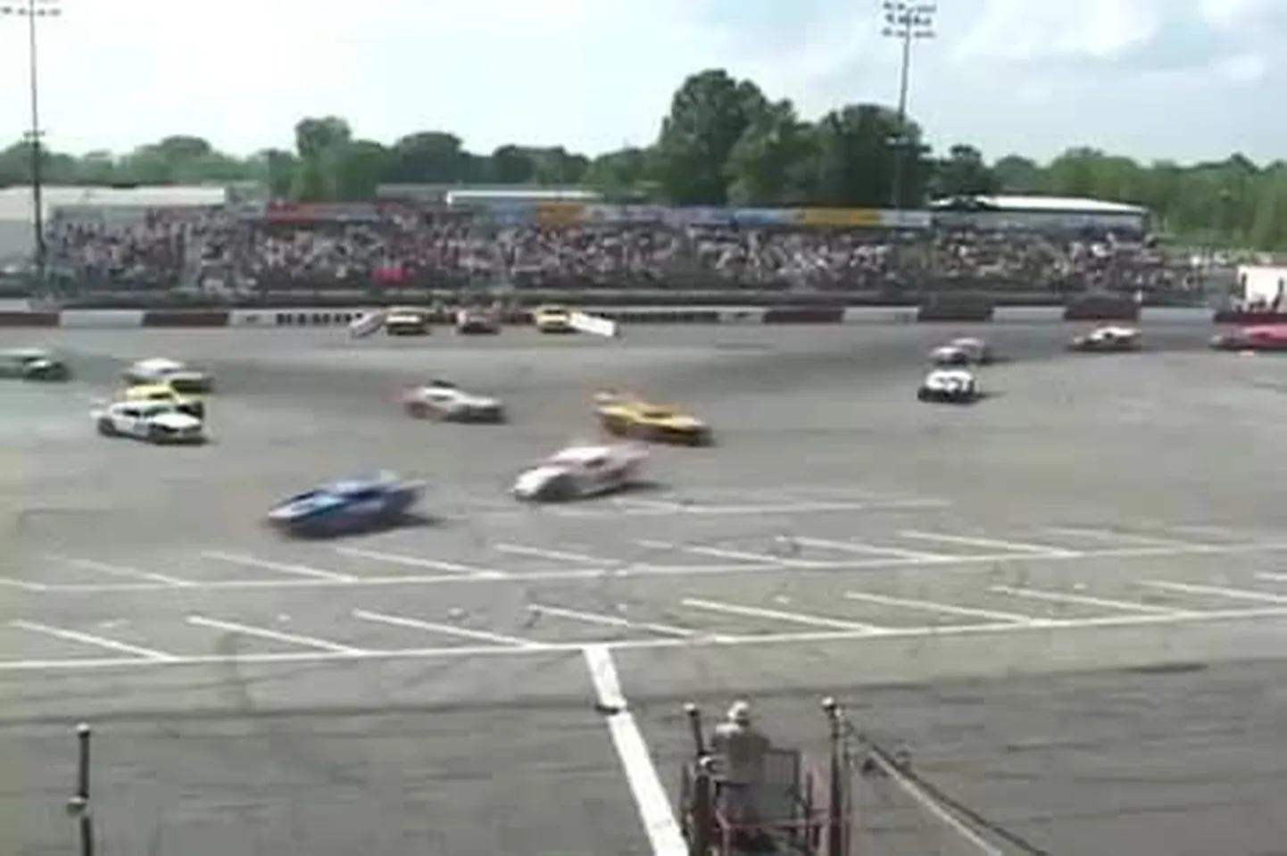 Figure 8 racing.