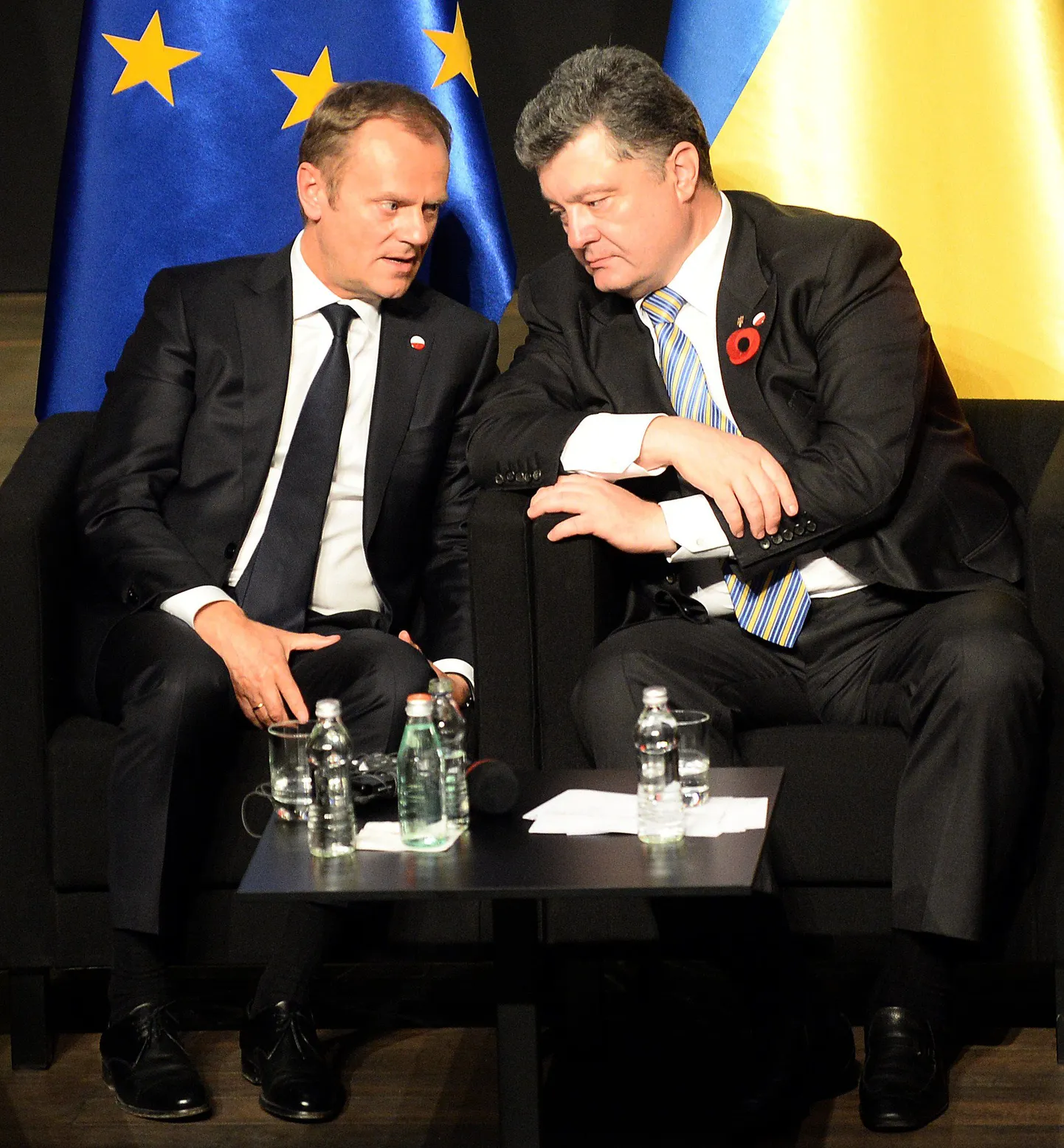 Donald Tusk ja Petro Porošenko