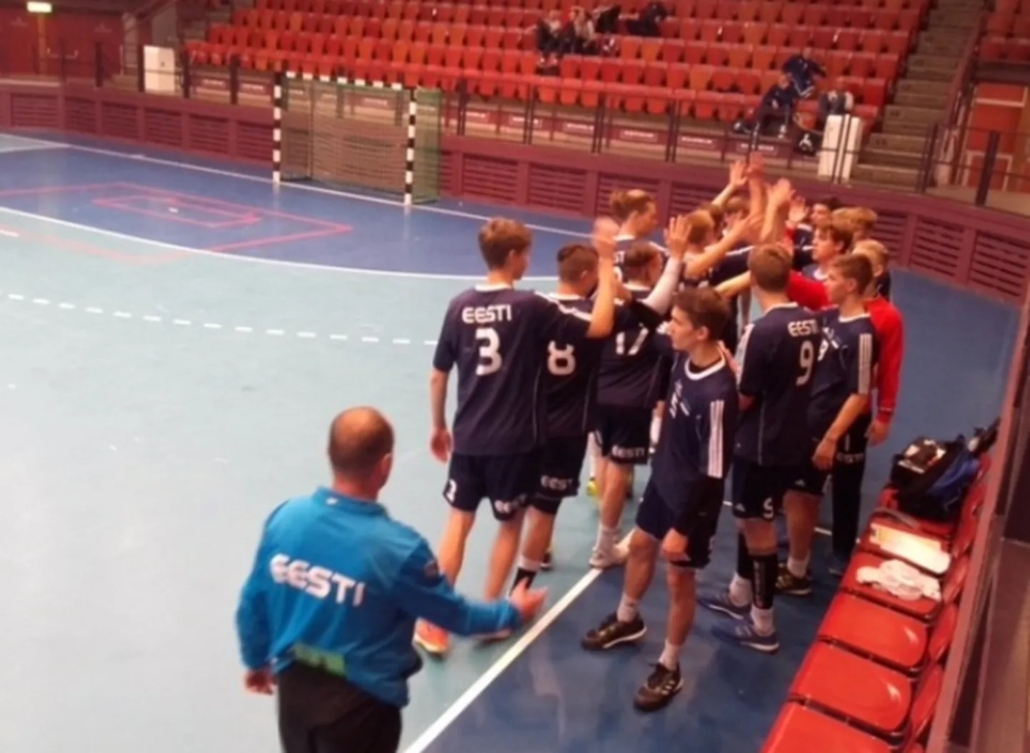 U17 käsipallikoondis.