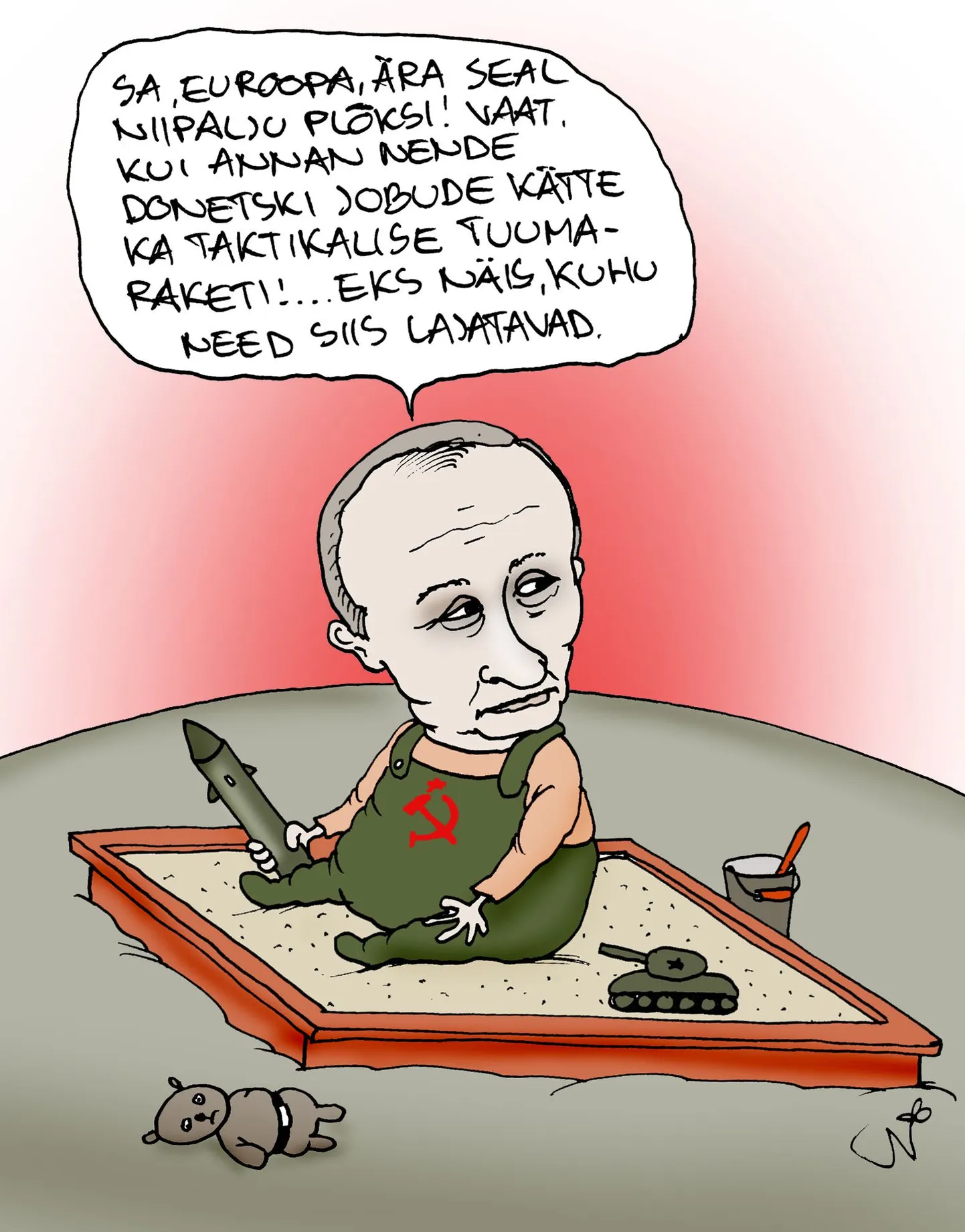 Tuumarelv Donetski jobudele?