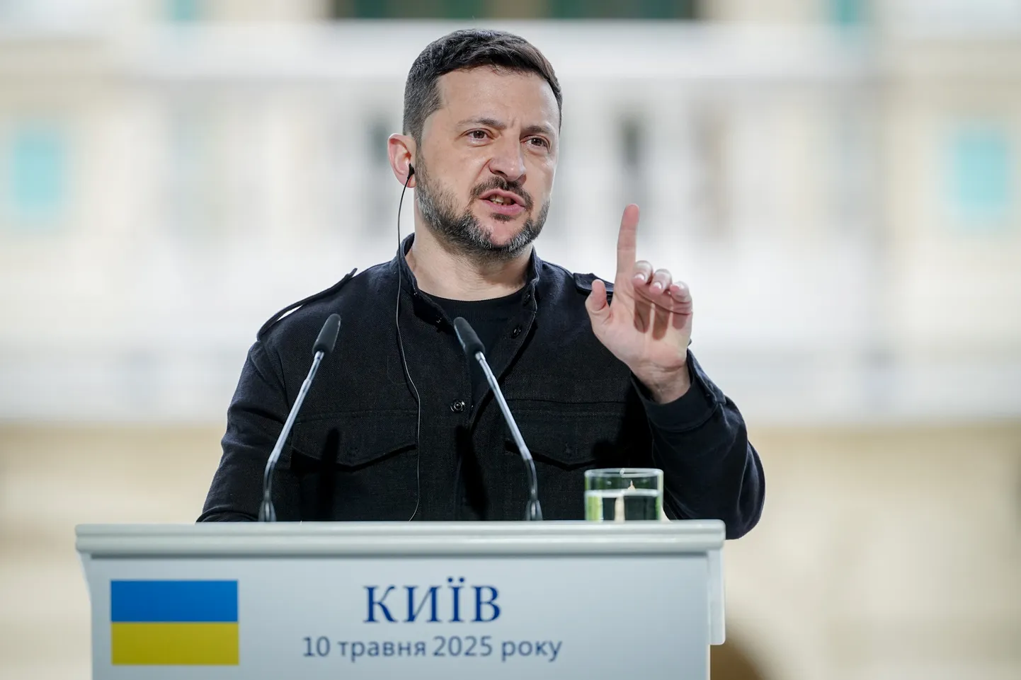 Ukraina president Volodõmõr Zelenskõi.