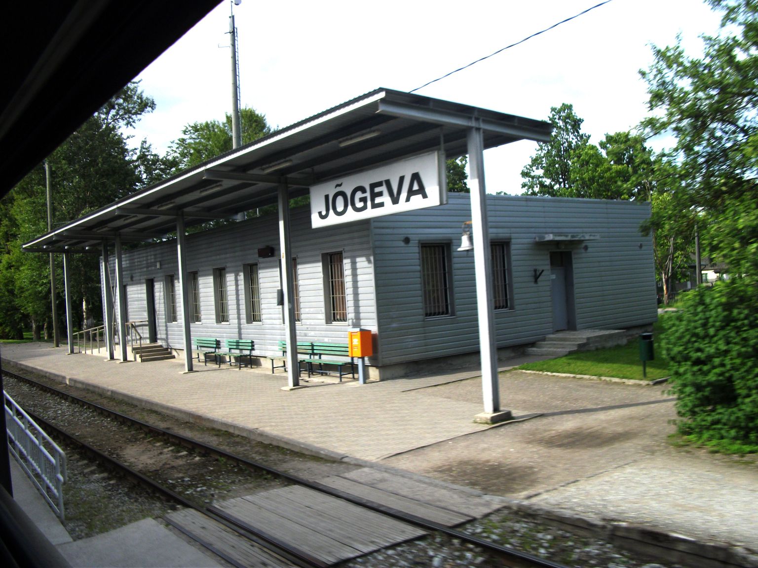Jõgeva raudteejaam.