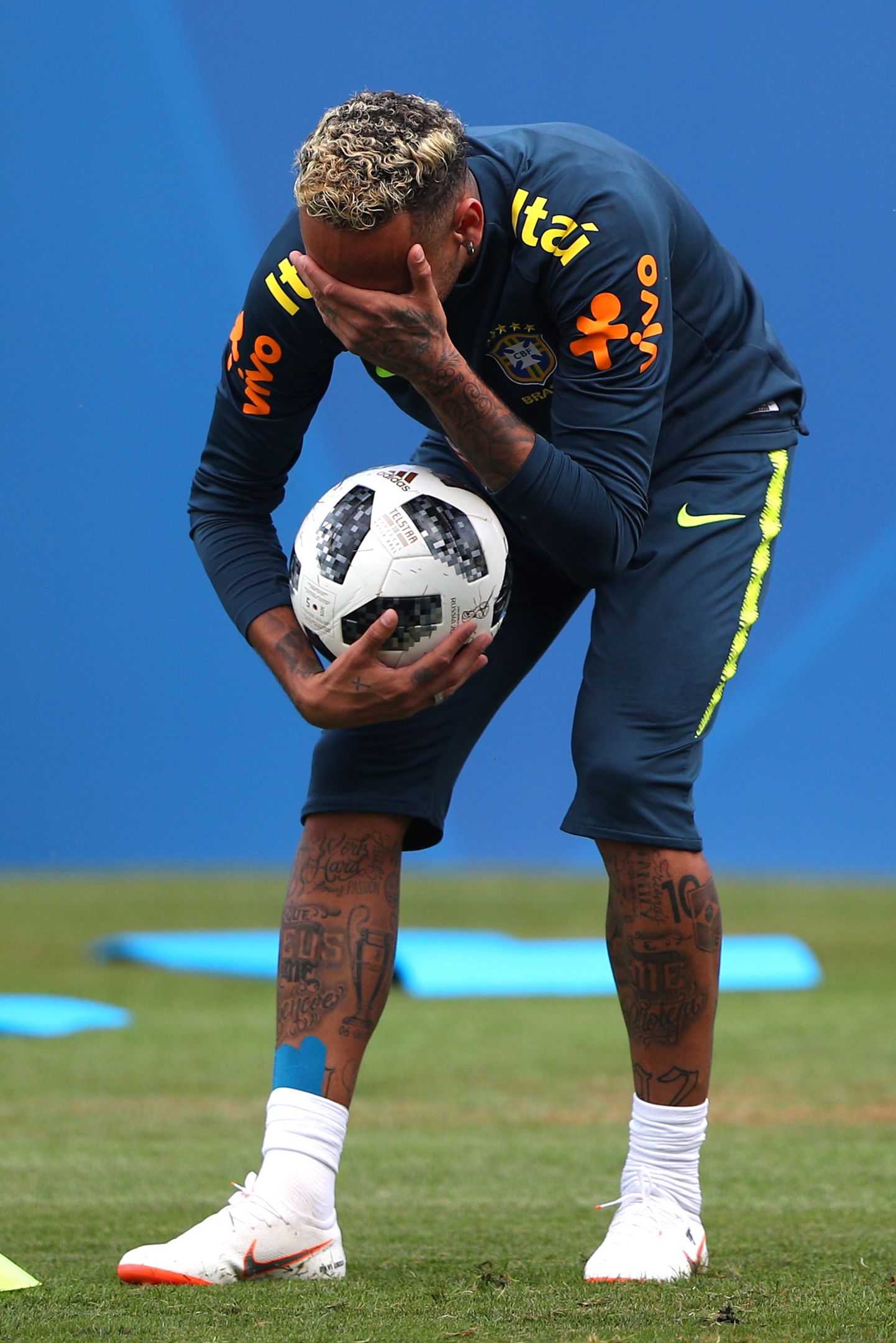 Neymar Brasiilia treeningul