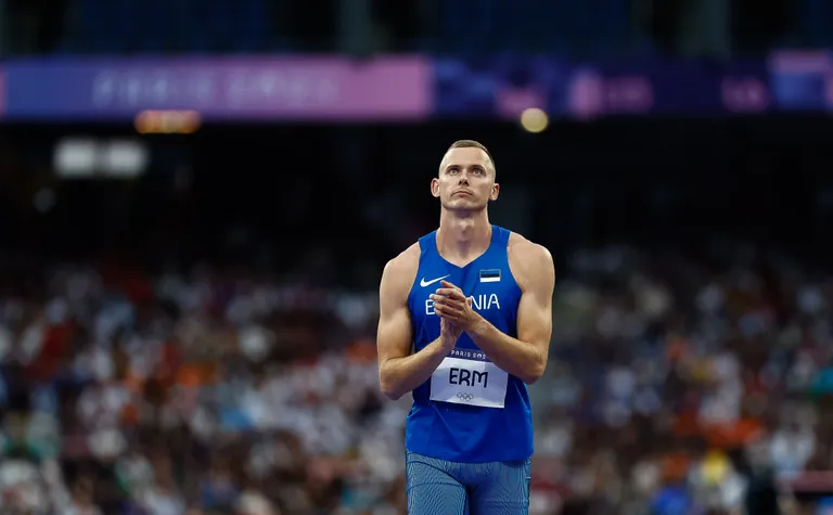 Valitsev Euroopa meister Johannes Erm on ainus A-kategooria kergejõustiklane.