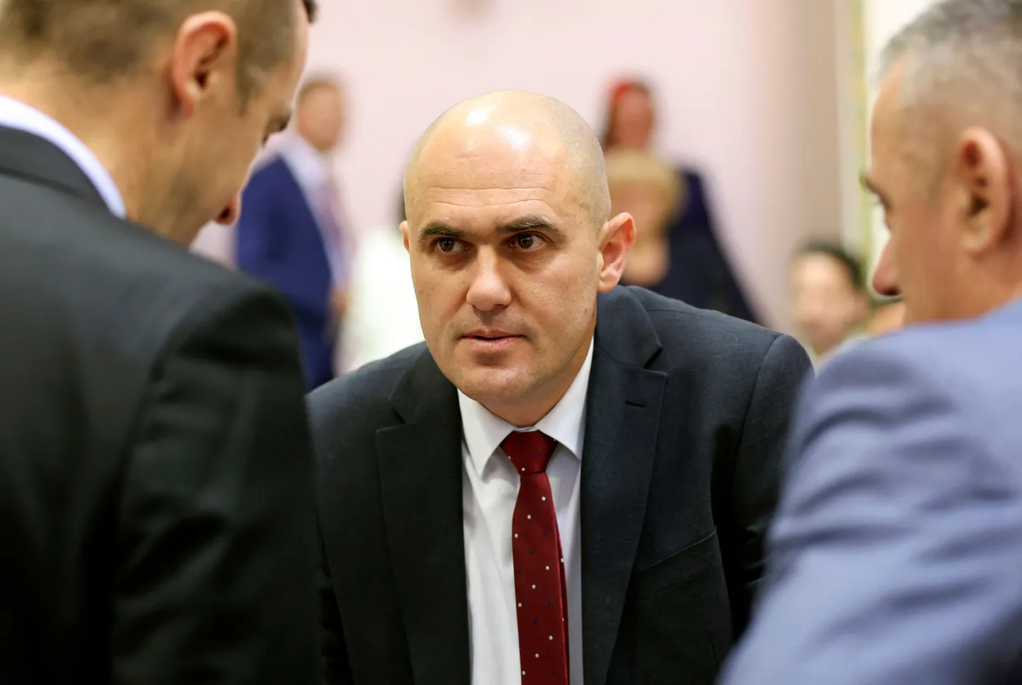 Mullu mais tehtud fotol on Josip Dabro veel põllumajanduse, metsanduse ja kalanduse minister.