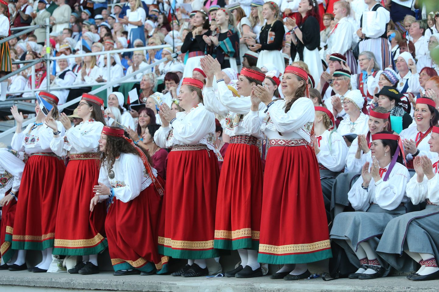 Певческий праздник в Тарту. Иллюстративное фото.