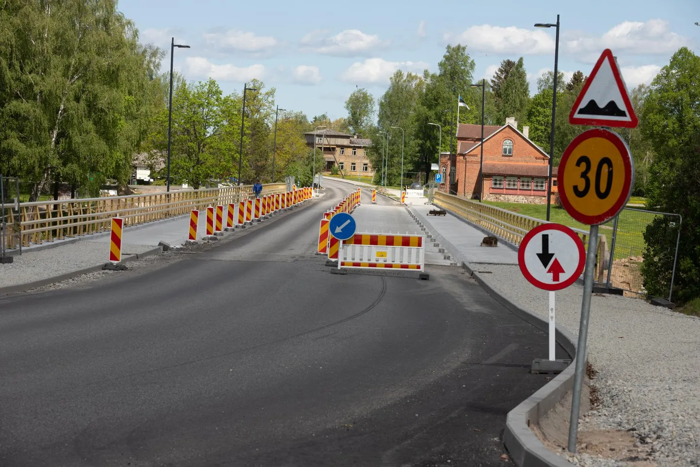 Ehitustööde ajaks enam silda ei suleta.