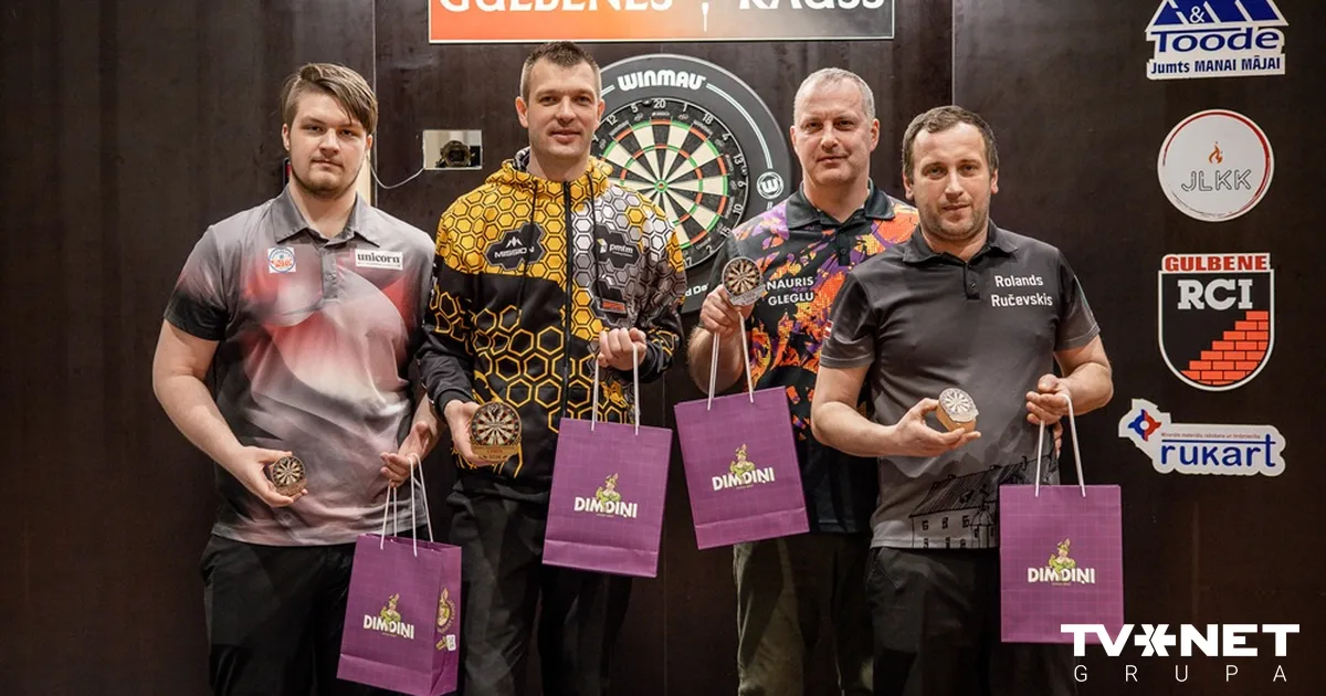Gulbene Cup Darts: Razma Defends Title, New Women’s Champion Crowned