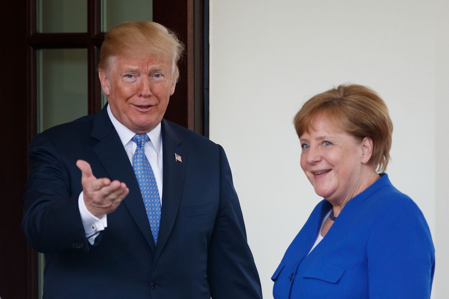 Trump ja Merkel