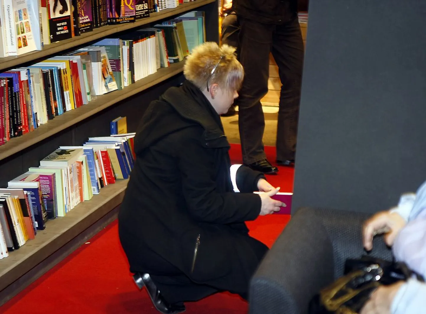 Moonika Batrakova raamatupoes.