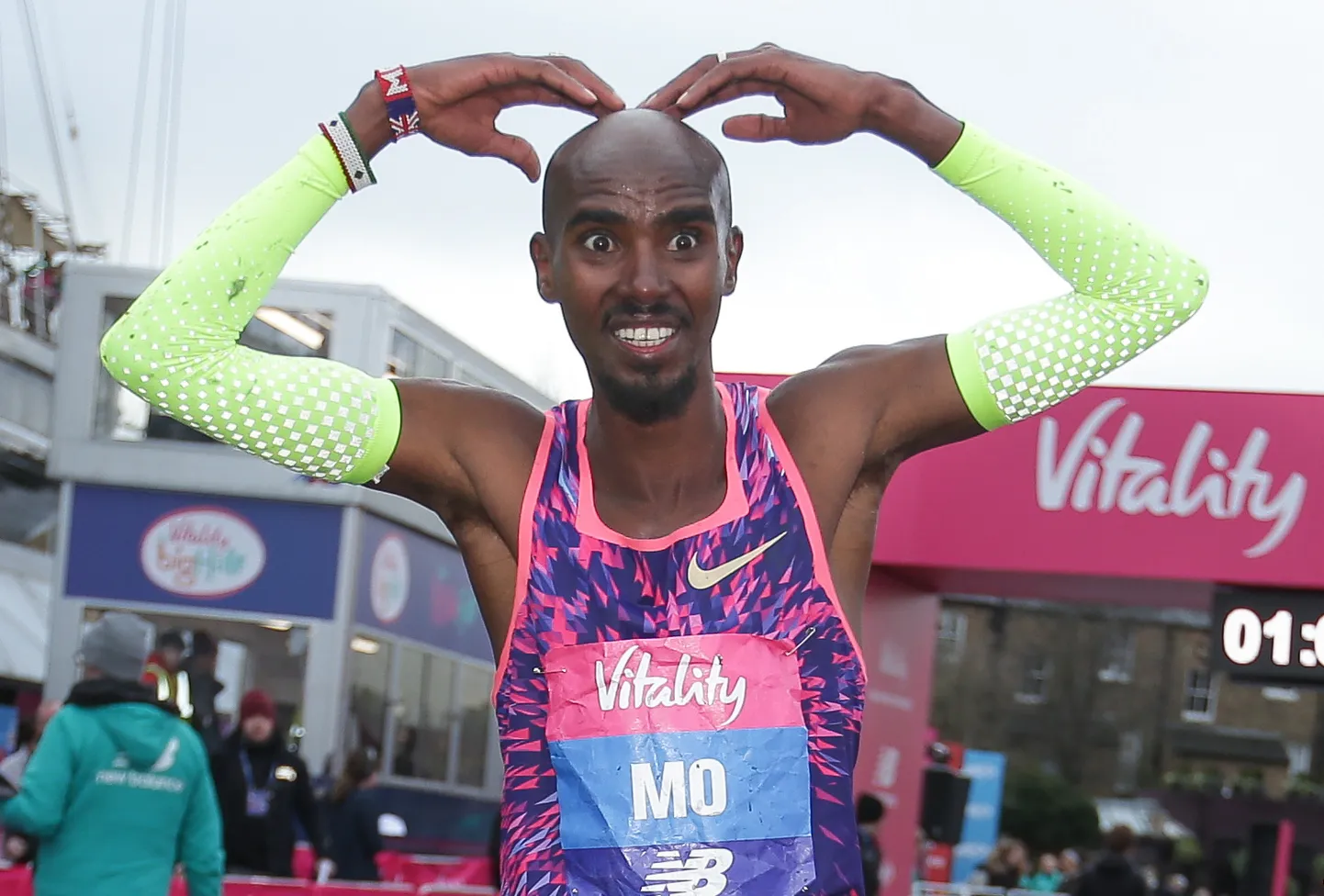 Mo Farah.