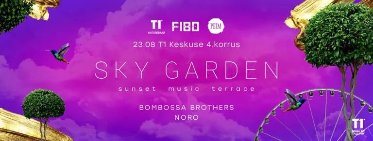 Вечеринка SKY GARDEN AUGUST ARTWORK