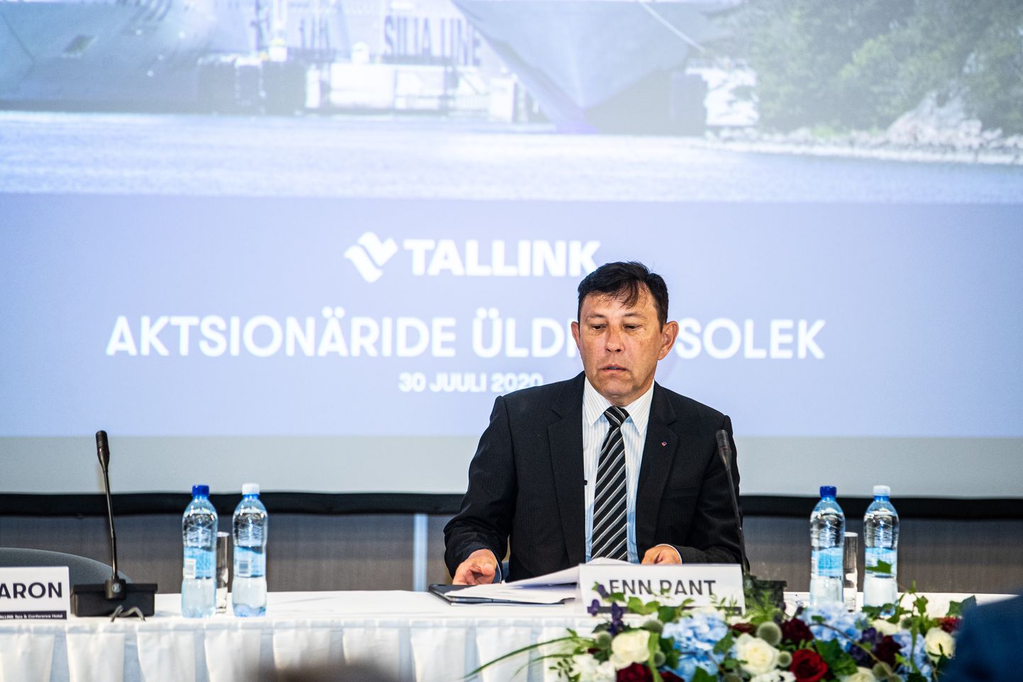 Tallinki nõukogu esimees Enn Pant kontrollib otse ja Infortari osaluse akudu 11,9 protsenti ettevõtte aktsiatest.